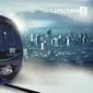 Banner MRT Jakarta (Liputan6.com/Abdillah)