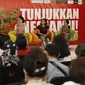 Talkshow dan fashion show Perempuan Pelestari Budaya yang memamerkan beragam produk UKM, di Jakarta, Jumat (2/8/2019).