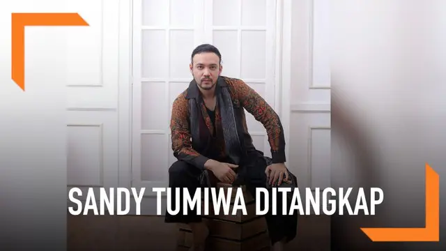 Sandy Tumiwa kembali tertangkap terkait masalah narkoba. Sandy ditangkap bersama satu orang lainnya di kawasan Jakarta Selatan.