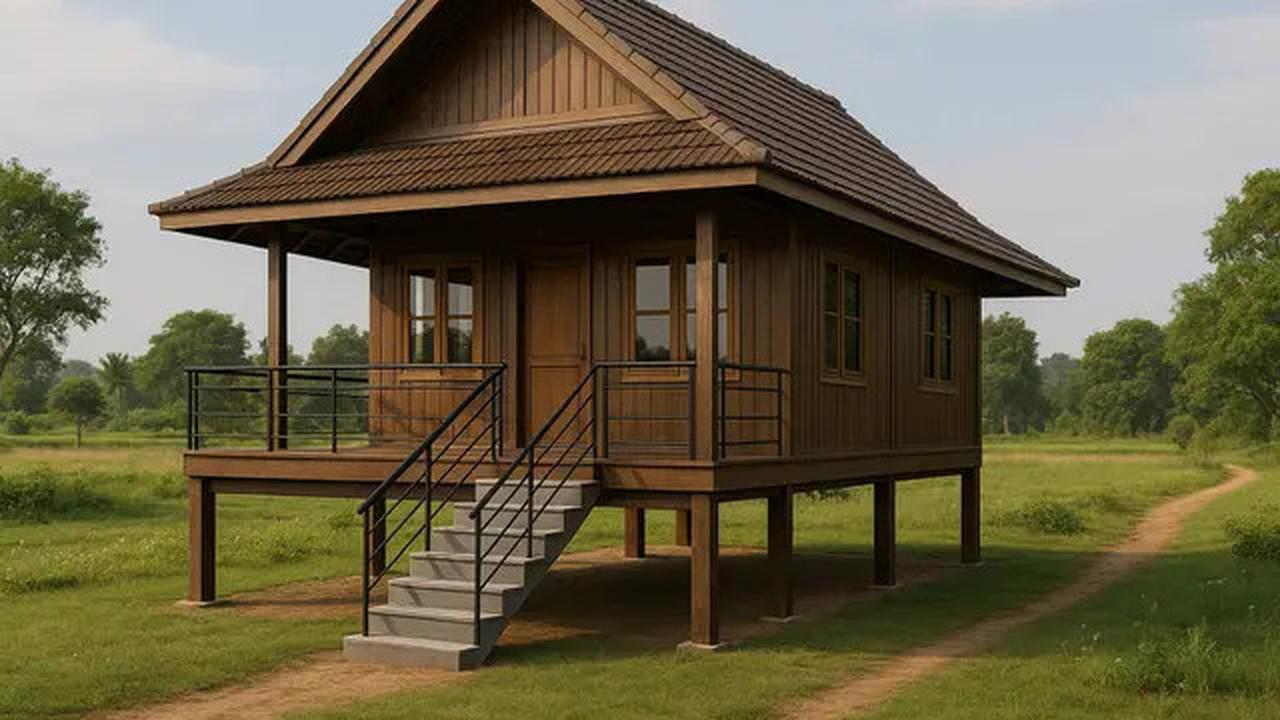 8 Desain Rumah Sederhana tapi Terlihat Mewah 2 Kamar di Kampung