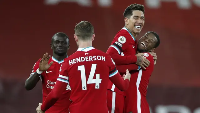 Foto Liga Inggris: Bungkam Spurs 2-1, Liverpool Kudeta Posisi Puncak