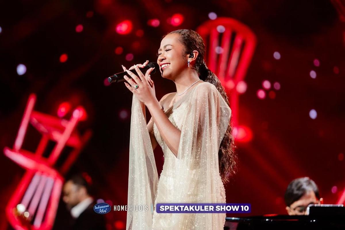 Potret Penampilan Terakhir Angie Carvalho di Indonesian Idol, Tangisnya Pecah saat Tereliminasi