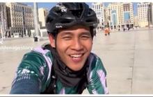 Momen Pria Asal Indonesia Akhirnya sampai di Madinah usai Gowes selama 185 Hari Ini Viral, Tuai Pujian
