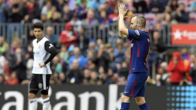 Andres Iniesta Barcelona