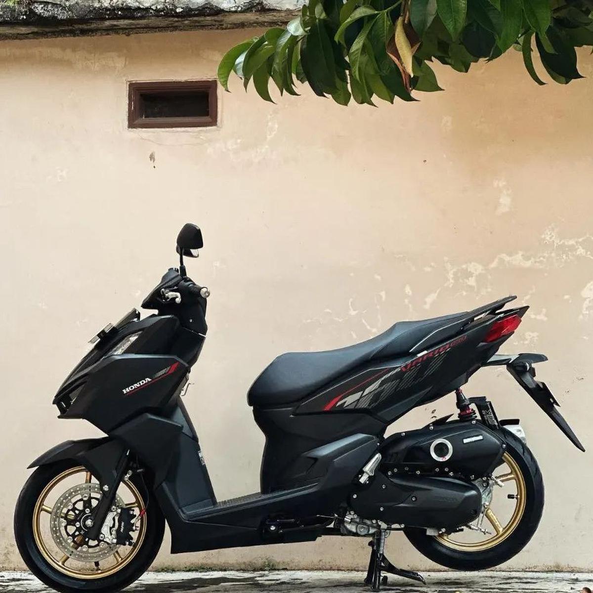 Potret Modifikasi Honda Vario 160 Budget Pelajar, Siap Sunmori!