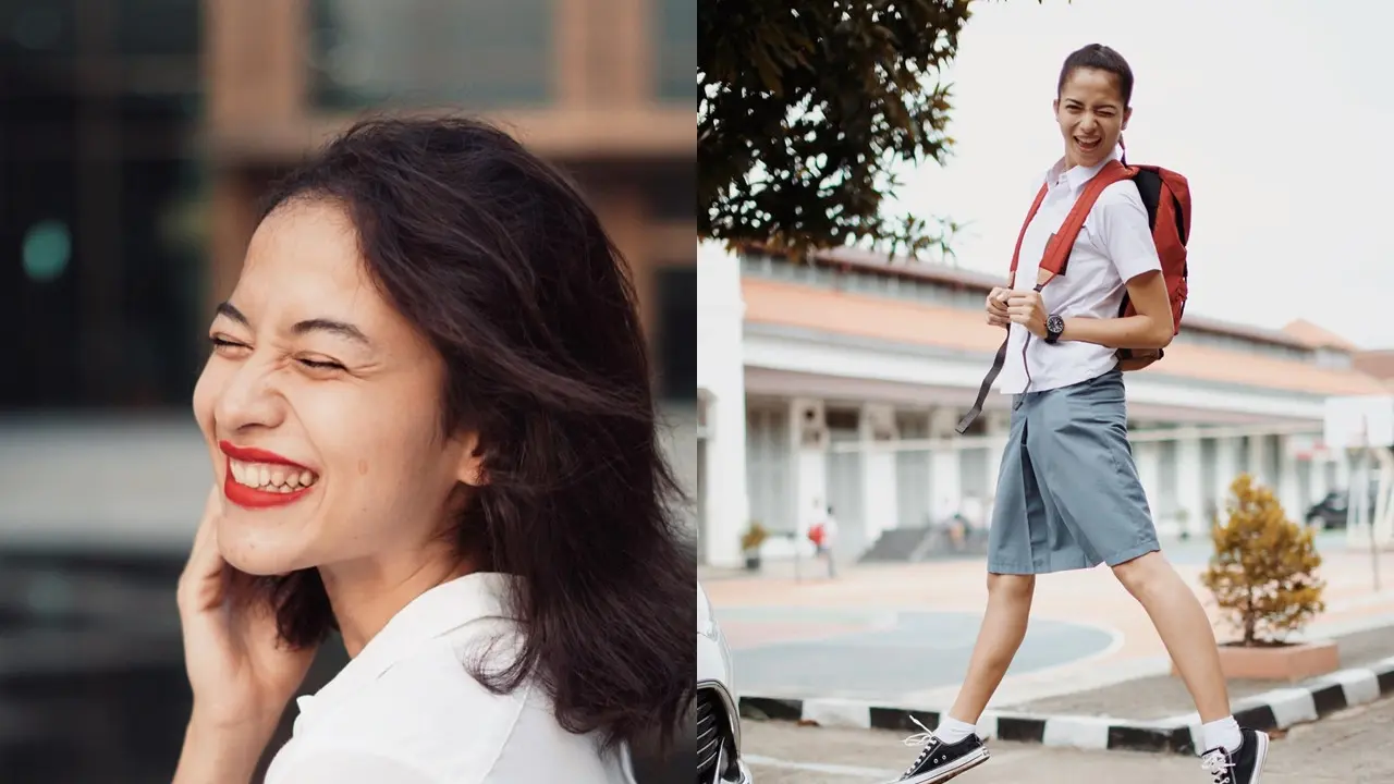 otret Putri Marino Berseragam SMA