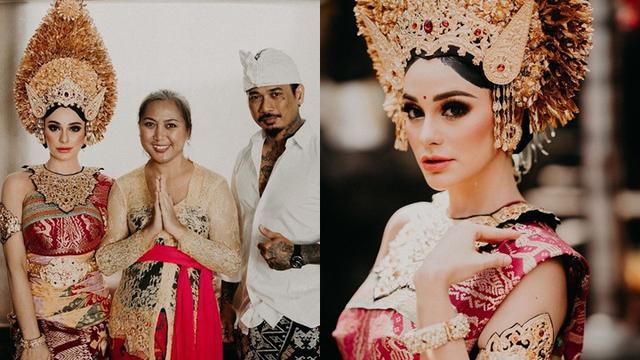 6 Momen Nora Alexandra Jalani Tradisi Potong Gigi Didampingi Jerinx Sid Hot Liputan6 Com
