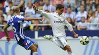 Penyerang Real Madrid, Javier 'Chicharito' Hernandez (Miguel Riopa/AFP)