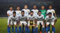 Timnas Malaysia U-23 menang 2-1 atas Korea Selatan pada laga lanjutan Grup E cabang olahraga Asian Games 2018, di Stadion Si Jalak Harupat, Kabupaten Bandung, Jumat (17/8/2018). (dok. FAM)