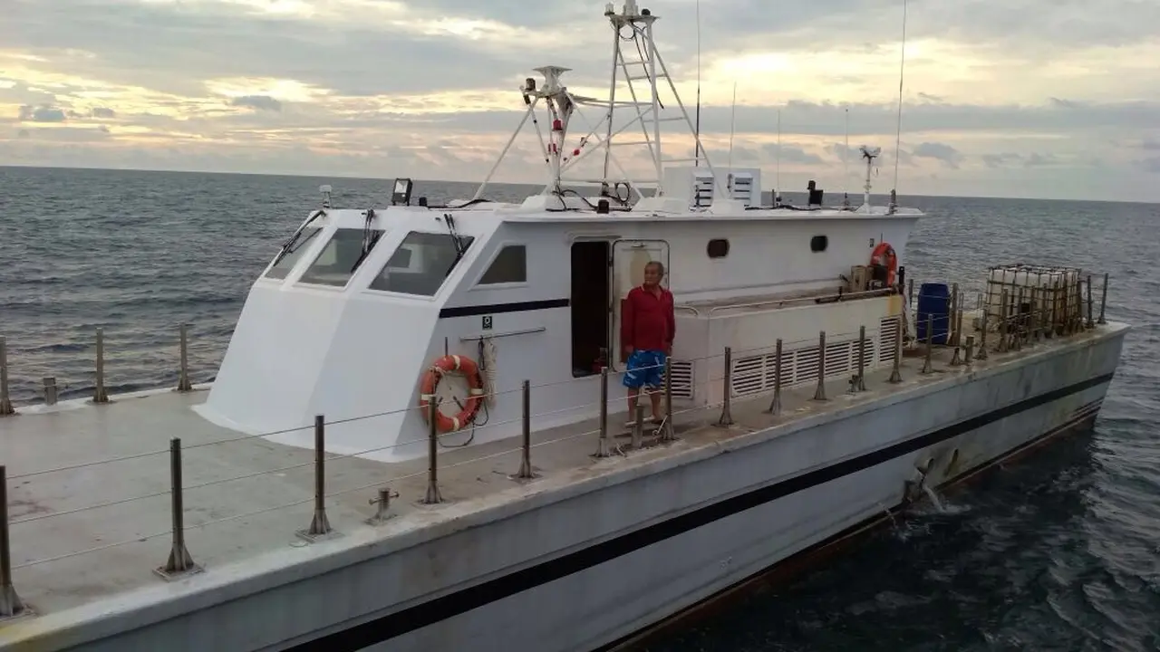 Kapal pengangkut sabu satu ton