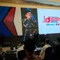 Ketua PANDI, John Sihar Simanjuntak, berbicara di atas panggung Indonesia Berdaulat Digital. Dok: PANDI