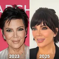 Kris Jenner tampil dengan wajah baru yang lebih fresh dan awet muda di usia 69 tahun. [Dok/x].