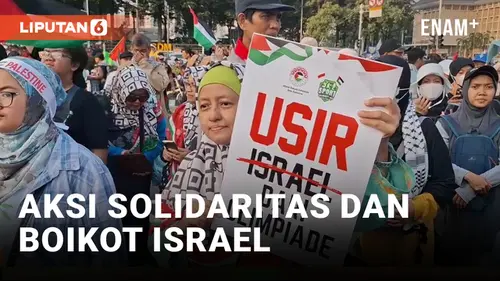 VIDEO: Aliansi Rakyat Indonesia Bela Palestina Boikot Israel di Olimpiade