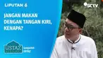 Makan menggunakan tangan kiri sering dianggap tidak sopan, selain itu makan pakai tangan kiri tidak sesuai dengan adab seorang muslim. Kenapa ya ? Jawabannya ada di Ustaz Menjawab.