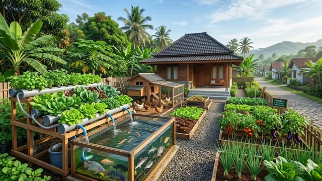 Ide Pertanian Terpadu Ternak dan Tanaman