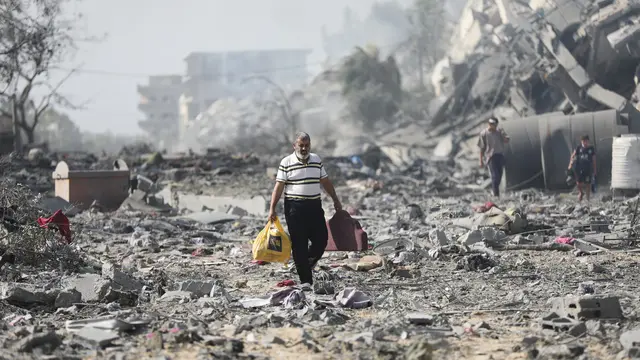 Duka dan kehancuran pada minggu kedua perang Israel-Hamas