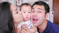 Raffi Ahmad dan Nagita Slavina, juga bersama Rafathar (Instagram)