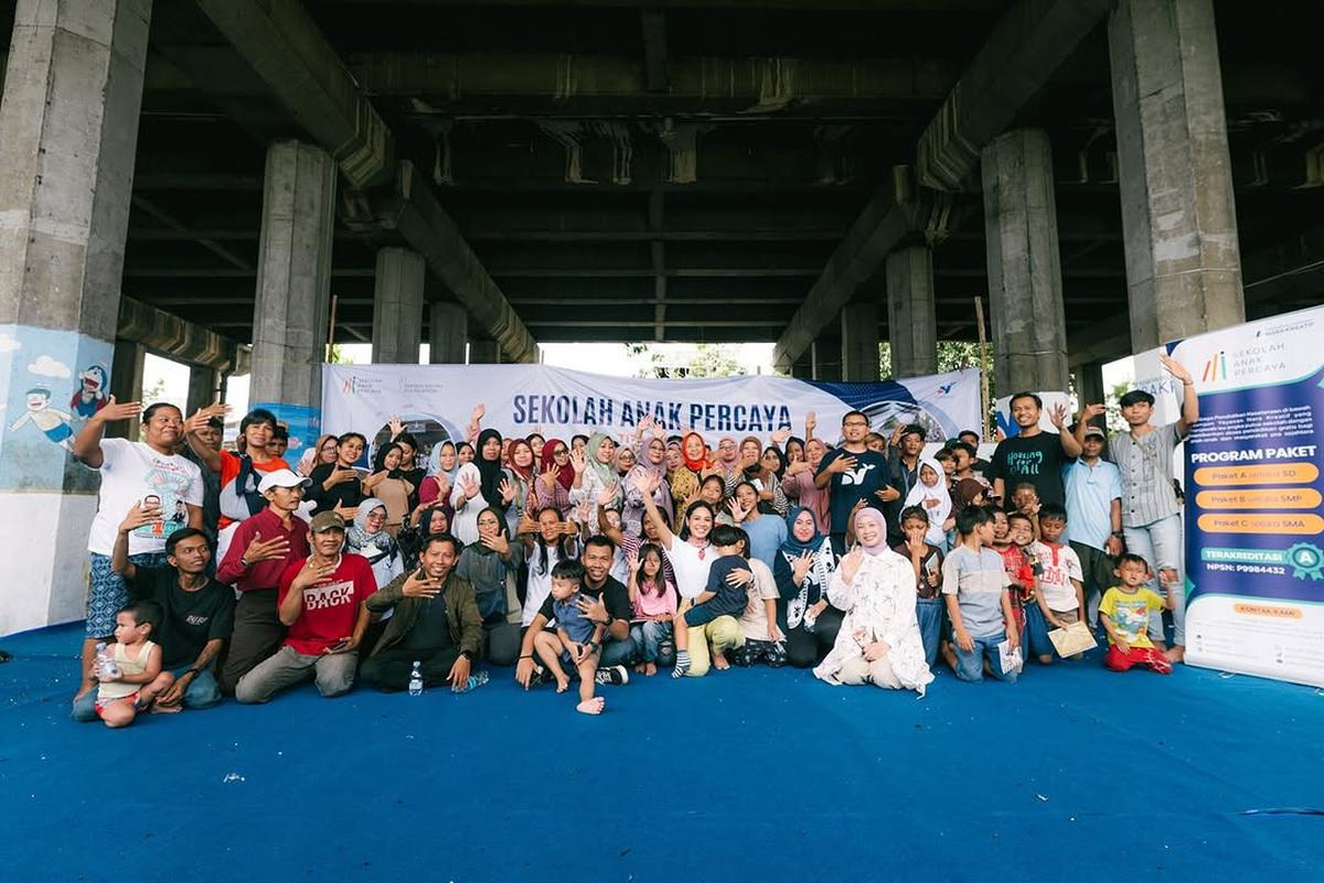 Andien Aisyah Kembali Dirikan 'Sekolah Anak Percaya' di Kampung Pemulung, Merasa Haru dan Bangga