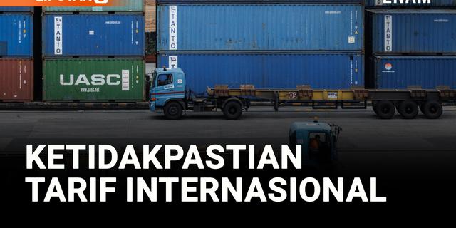 VIDEO: Pemandangan Pelabuhan Jakarta di Tengah Ketidakpastian Tarif Internasional