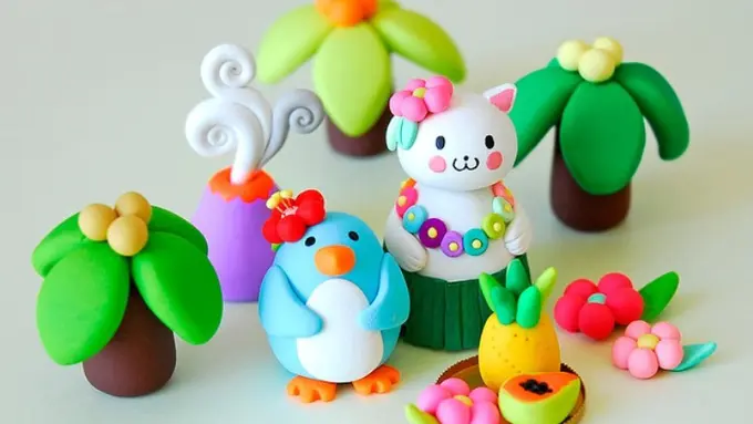 Clay Art Unyu untuk Isi Libur Lebaran Bareng Keponakanmu