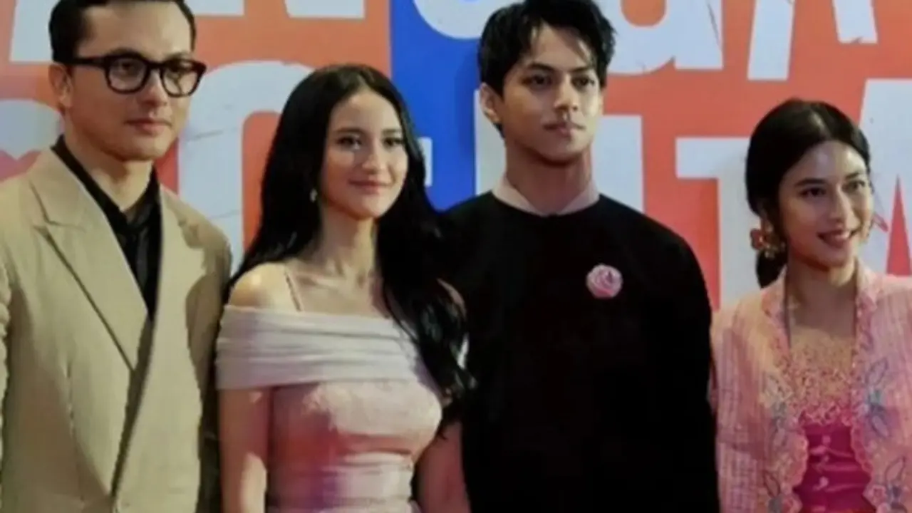 Adu Gaya Leya Princy dan Dian Sastro di Premiere Film Rangga & Cinta