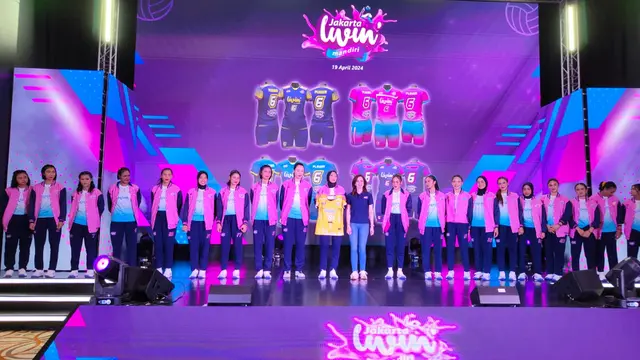 Launchin tim putri Jakarta Livin Mandiri