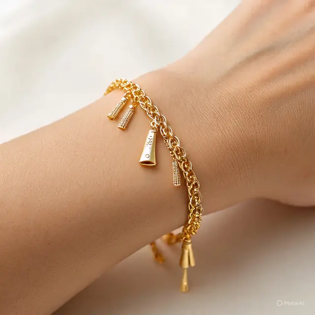 Model Gelang Emas Kadar 750