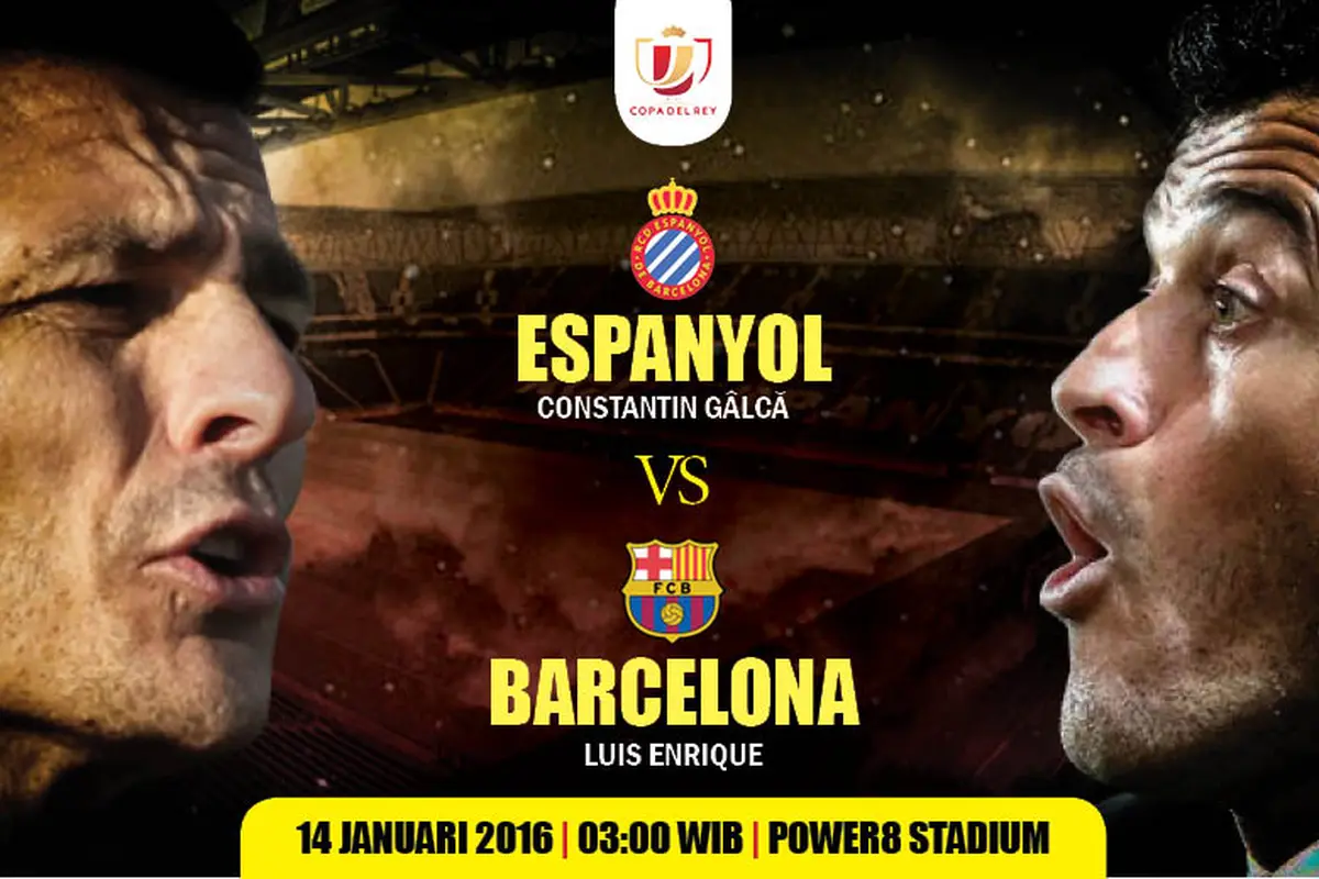 Banner Espanyol vs Barcelona