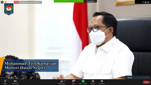 Pesan Mendagri di Pelantikan Ketua TP-PKK, Cegah Stunting dan Kendalikan Pandemi Covid-19
