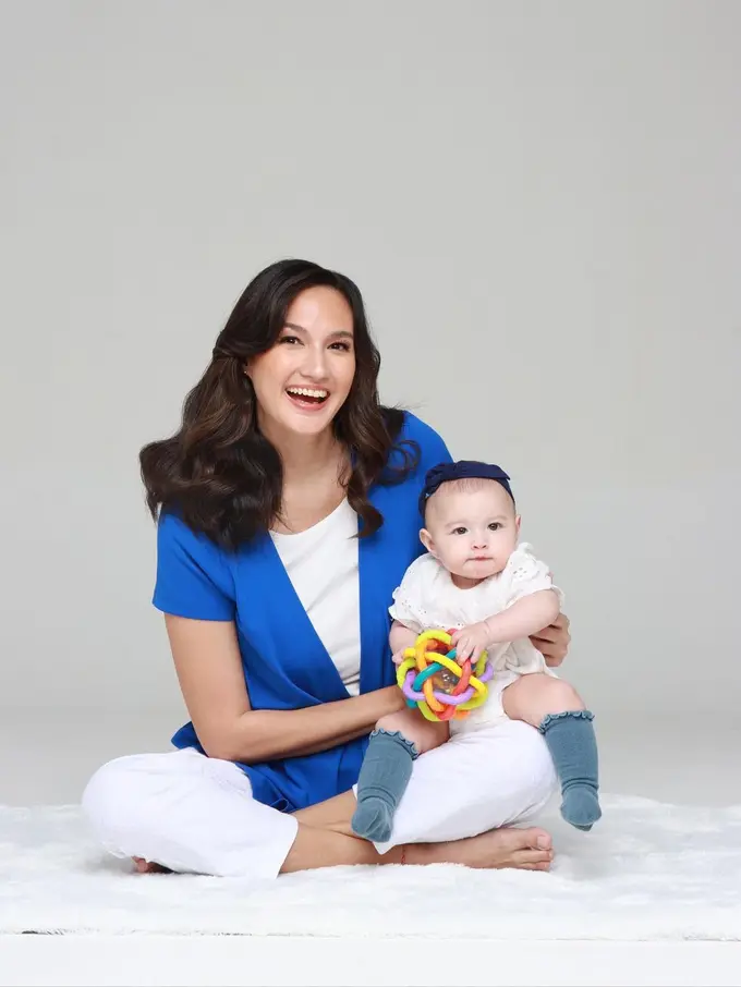Nadine Chandrawinata dan Baby Djiwa (Instagram/nadinelist)