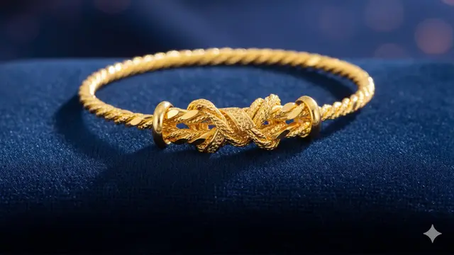 Gelang lilit bangle simpel (Gemini AI)