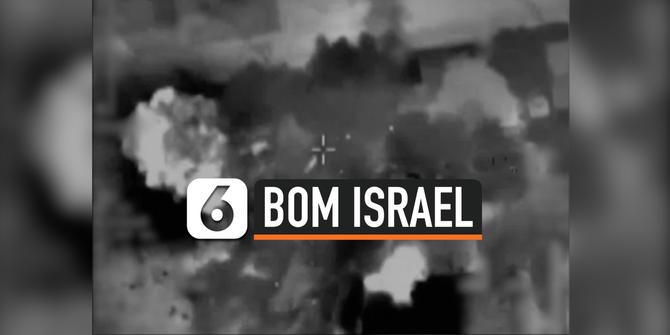VIDEO: Rekaman Ledakan Bom, Diklaim Israel Telah Hancurkan Lokasi Penting Hamas