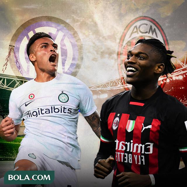 Ilustrasi -  Inter Milan Vs AC Milan