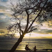 Pantai Guci Batu Kapal, Lampung. (tisyrin_naufalty/Instagram)