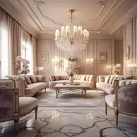 Dekorasi Rumah agar Terkesan Mewah dan Elegan (Image by Meta AI)