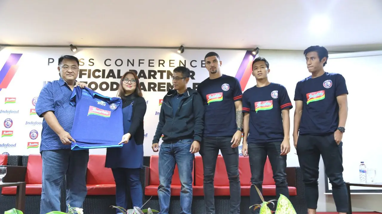 Arema FC mendapat sponsor untuk mengarungi kompetisi Liga 1 2018