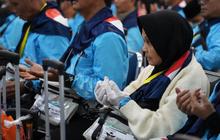 Calon Haji Kabupaten Bandung Kloter 24 KJT Bertolak ke Jeddah via Kertajati