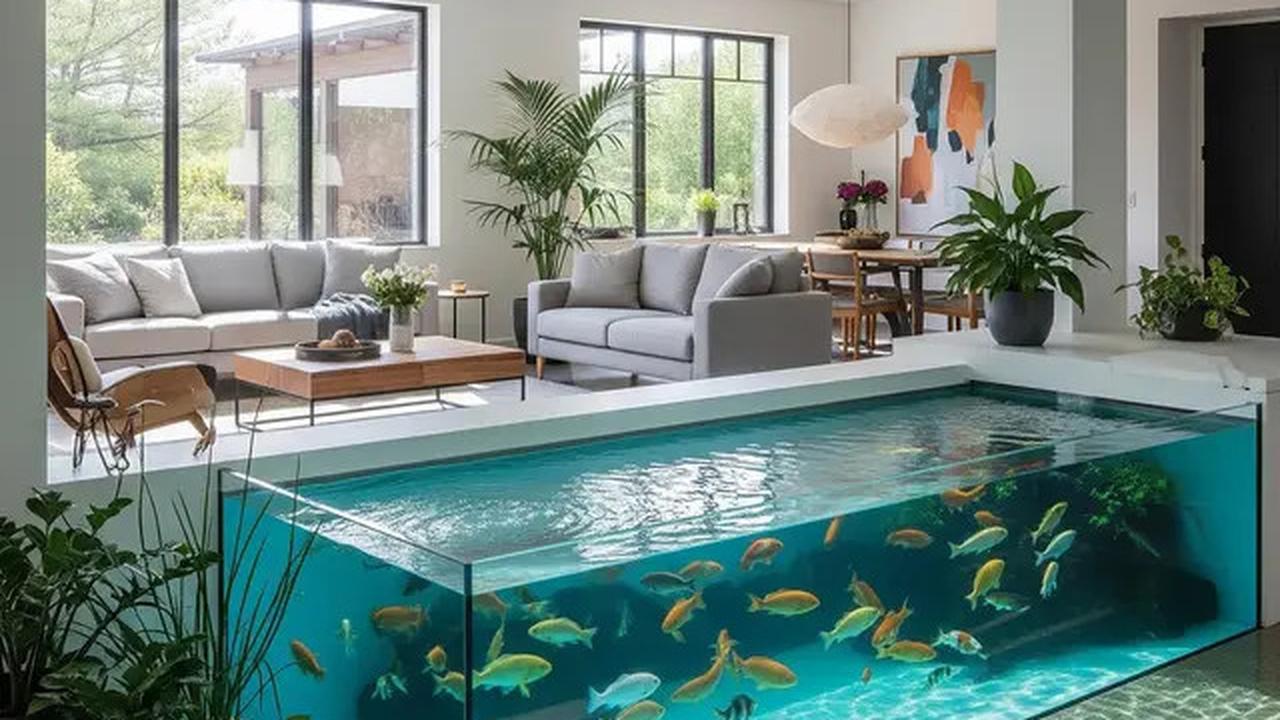 8 Model Kolam Ikan di Ruang Tengah yang Minimalis, Ciptakan Sudut Rumah yang Menenangkan