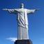 Patung Kristus Penebus merupakan ikon dari kota Rio de Janeiro, Brasil