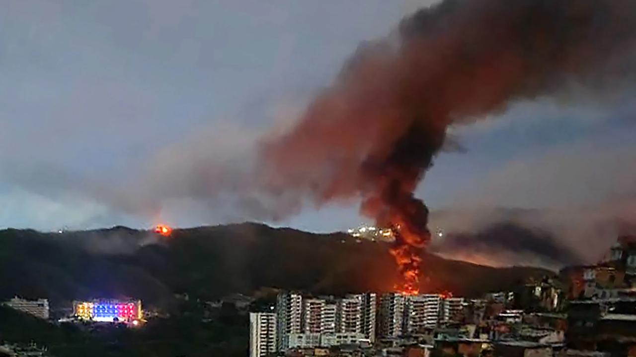 FOTO: Serangan Amerika Serikat Guncang Venezuela