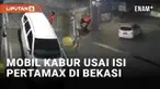 Sebuah mobil putih baru-baru ini viral di media sosial lantaran aksi tak terpuji. Pengemudi mobil disebut tak membayar usai mengisi BBM di SPBU Jl. Nonon Santanie, Kec. Bekasi Timur, Kota Bekasi pada Senin (1/7/2024). Detik-detik kejadian terekam CCT...