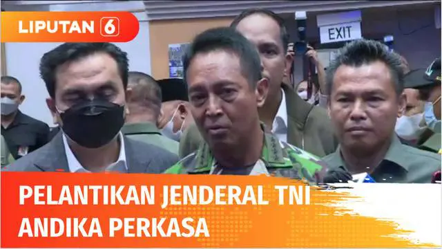 VIDEO: Hari Ini, Presiden Jokowi Lantik Jenderal Andika Perkasa Sebagai Panglima TNI