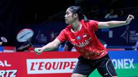Tunggal putri Indonesia, Gregoria Mariska Tunjung, melaju ke babak kedua Prancis Terbuka 2018, Selasa (23/10/2018). (PBSI)
