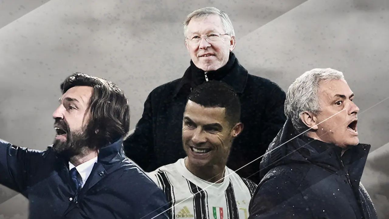 Cristiano Ronaldo, Jose Mourinho, Andrea Pirlo dan Alex Ferguson