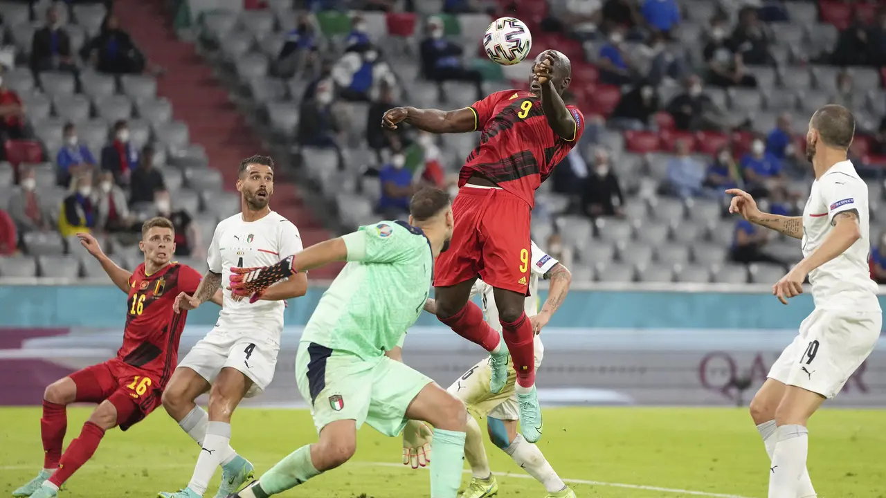 Foto Piala Eropa: Italia Masih Jaga Rekor Tak Terkalahkan Usai Singkirkan Belgia dari Perempatfinal Euro 2020