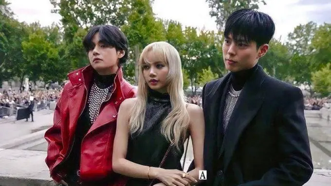 V BTS, Park Bo Gum, Lisa Blackpink