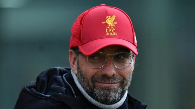Manajer Liverpool, Jurgen Klopp harus mengatur kebugaran fisik para pemainnya untuk laga melawan MU akhir pekan nanti (AFP/Anthony Devlin)