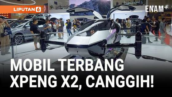 VIDEO: Mobil Terbang Xpeng X2 Jadi Pusat Perhatian di GIIAS 2025