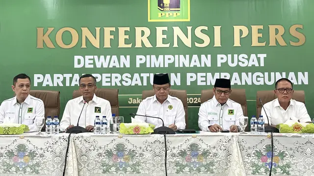 Plt Ketua Umum Partai Persatuan Pembangunan (PPP) Mardiono, mengaku kecewa dengan keputusan Mahkamah Konstitusi (MK) yang menolak permohonan perselisihan hasil pemilihan umum (PHPU) atau sengketa Pileg 2024 yang diajukan PPP.