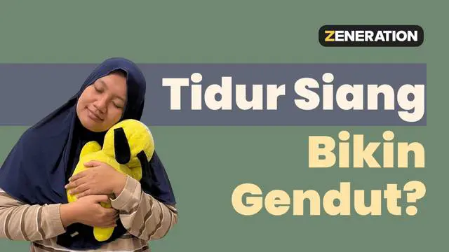 VIDEO: Tidur Siang Bisa Bikin Gendut, Mitos atau Fakta?